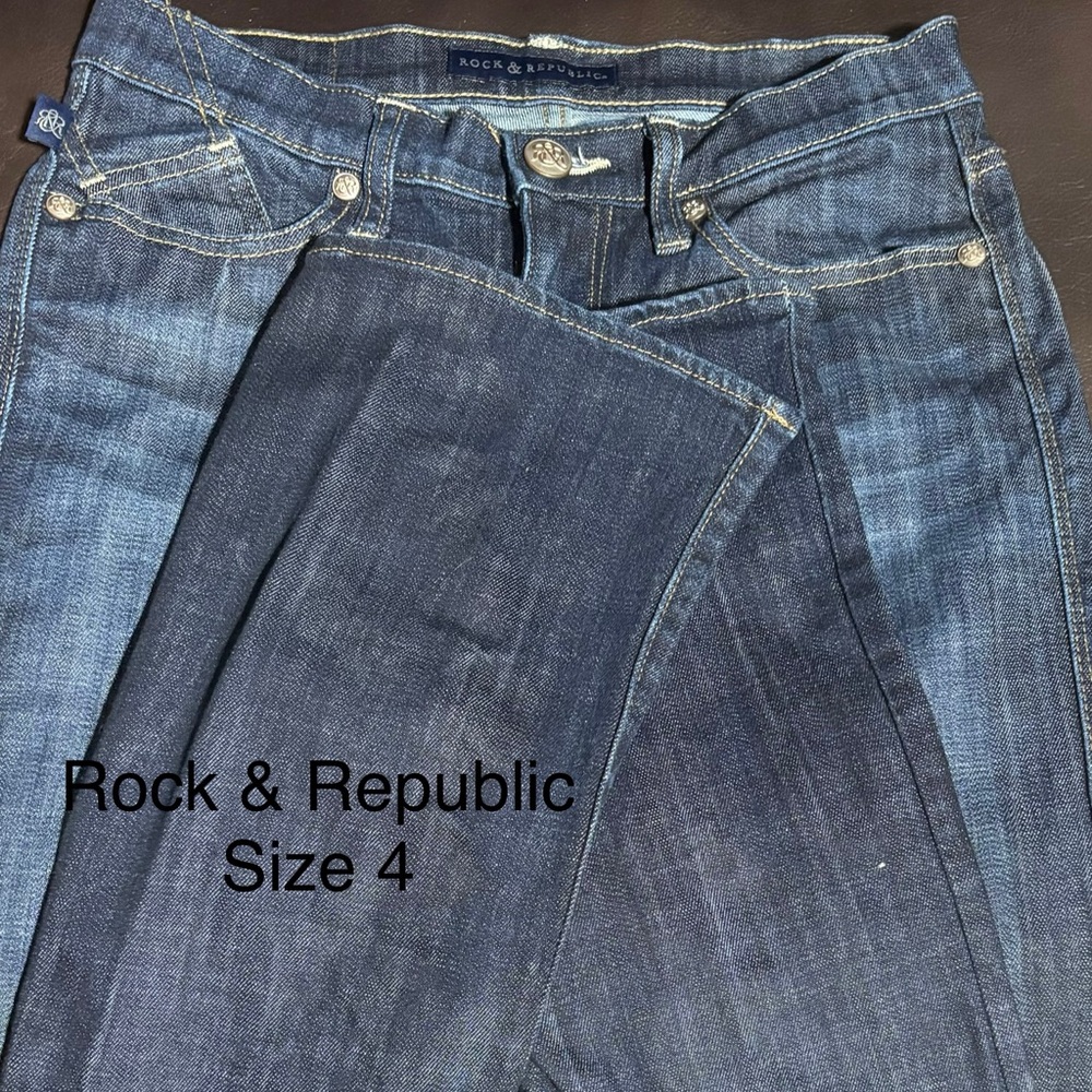 Rock & Republic Dark Wash Denim